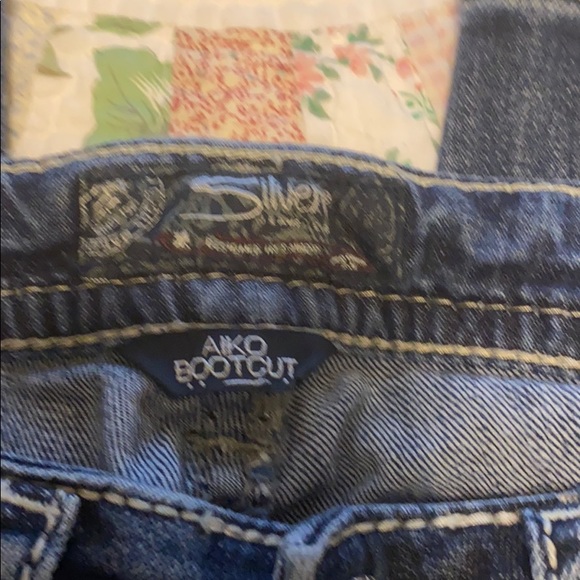 size 26 Silver bootcut jeans - Picture 2 of 2